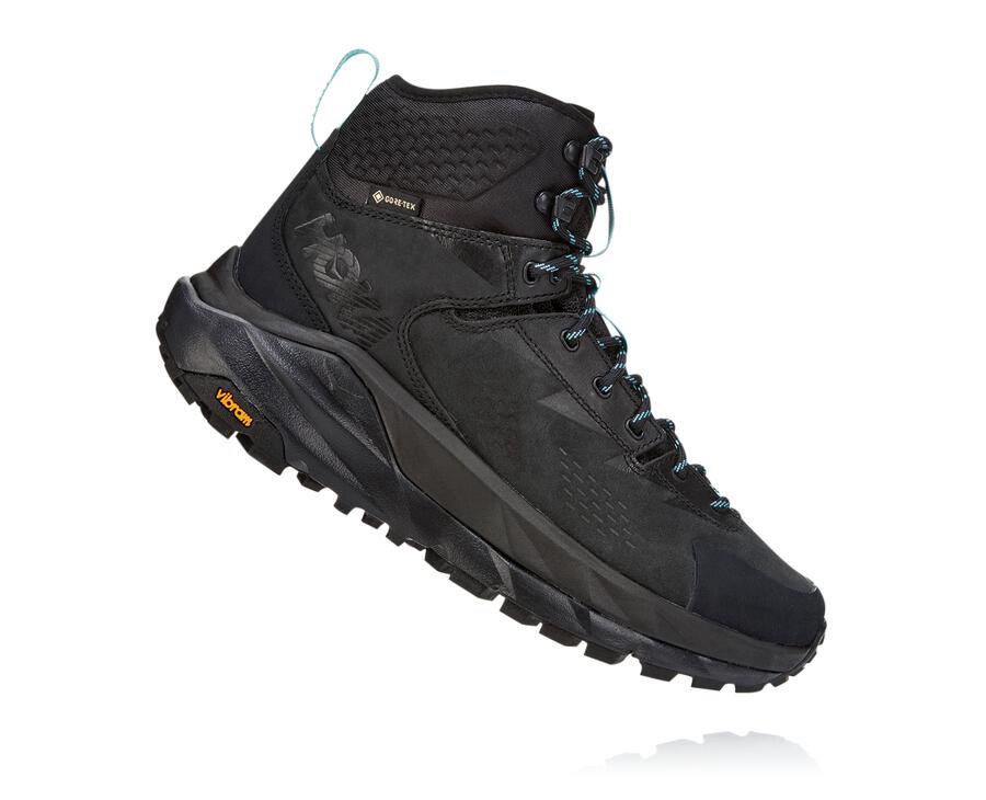 Botas De Montaña Hoka One One Mujer - Kaha Gore-Tex - Negras - WHS496835